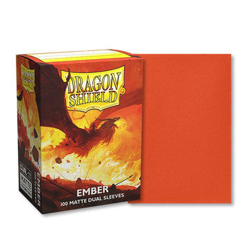 Dragon Shield Standard Matte Dual Card Sleeves Ember 100ct