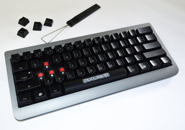 MK Shadow Guard Dark Multi LED 60% Mechanical Keyboard