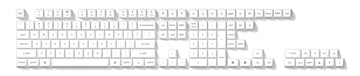 Keychron Black on White 137 Key KSA Profile Double Shot PBT Keycap Set