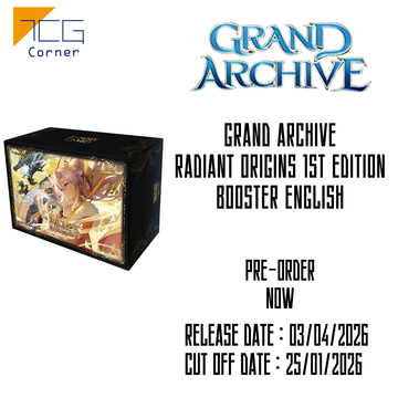 Grand Archive Radiant Origins 1st Edition Booster English Pre-Order