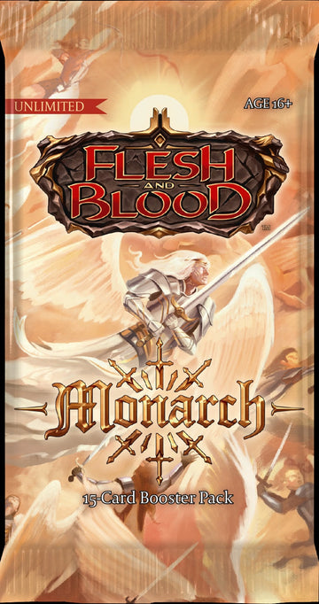 Flesh & Blood TCG Monarch Booster Pack (Unlimited Edition)