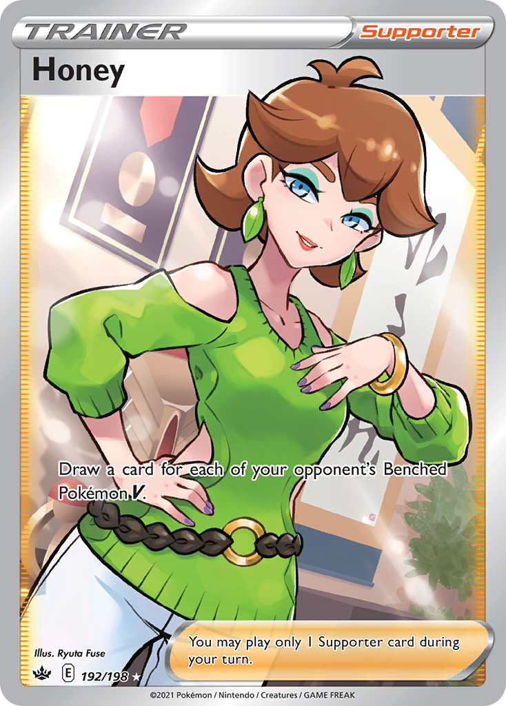 Honey 192 198 Chilling Reign Holofoil