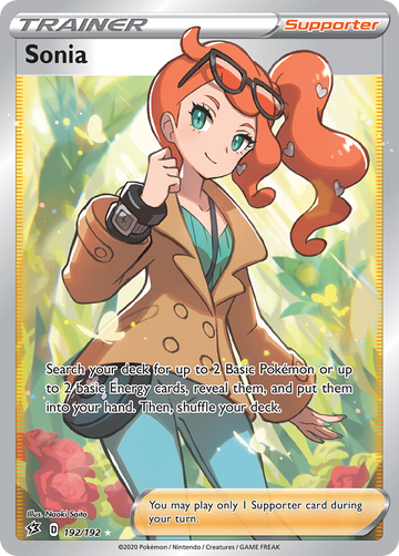 Sonia 192 192 Rebel Clash Holofoil