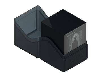 Heavy Play RFG Deck Box 100 Double Sleeved Warlock Black
