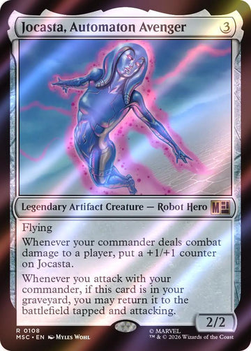 Jocasta, Automaton Avenger [108] [Marvel Super Heroes: Commander] [Surge Foil]