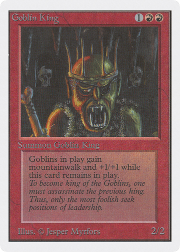 Goblin King (2ED-155) - Unlimited Edition