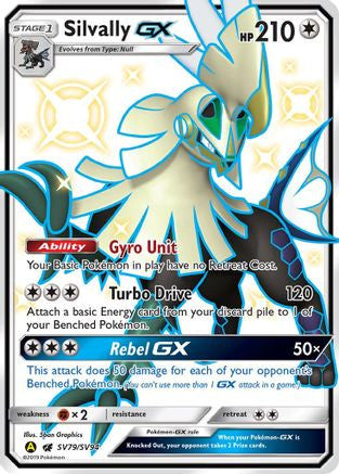 Silvally Gx Sv79 94 Shiny Vault Holofoil