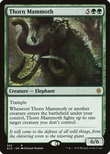 Thorn Mammoth [ELD] - Near Mint