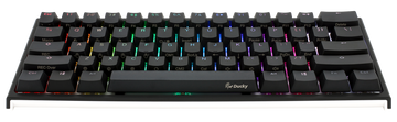 Ducky One 2 Mini v2 RGB LED 60% Double Shot PBT Mechanical Keyboard