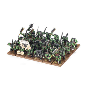 Warhammer The Old World Orc Goblin Tribes Orc Boyz Mob