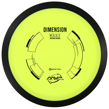 MVP Disc Sports Neutron Dimension Disc Golf Distance Driver (Colors May Vary)