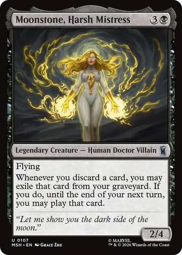 Moonstone, Harsh Mistress [107] [Marvel Super Heroes] [Non-Foil]