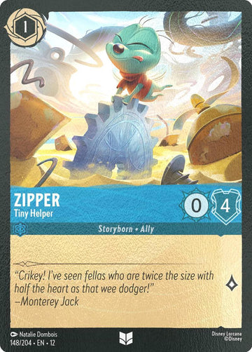 Zipper - Tiny Helper - 148/204 [Wilds Unknown] [Cold Foil]