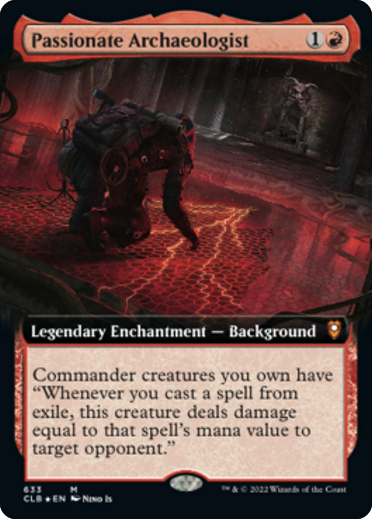 Passionate Archaeologist - Commander Legends: Battle for Baldur's Gate: (Extended Art)