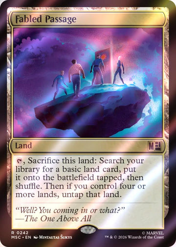 Fabled Passage [242] [Marvel Super Heroes: Commander] [Surge Foil]