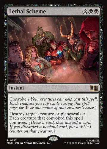 Lethal Scheme [157] [Marvel Super Heroes: Commander] [Non-Foil]