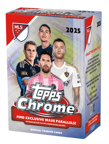 2025 Topps MLS Chrome Soccer Blaster Box