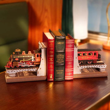 Rolife Century Train Book Nook