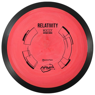 MVP Disc Sports Neutron Relativity Disc Golf Distance Driver (Colors May Vary)