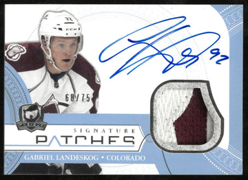 2011-12 Upper Deck The Cup Gabriel Landeskog Patch Auto Autograph