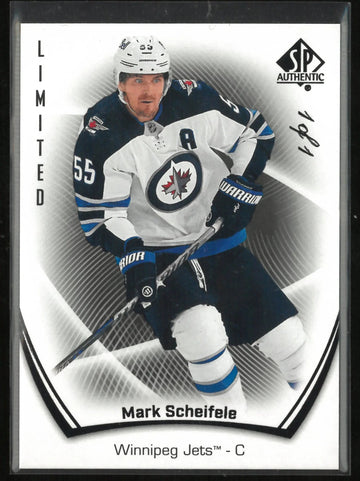 2021-22 Upper Deck SP Authentic Limited Mark Scheifele 1/1