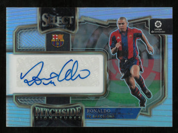 2022-23 Panini Select Pitchside Signatures Ronaldo R9 Autograph Auto