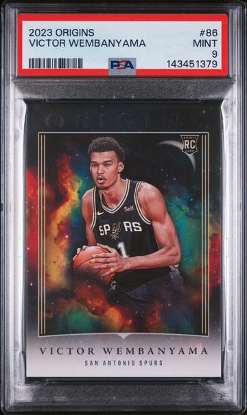 2023 Panini Origins Rookie Victor Wembanyama RC PSA 9