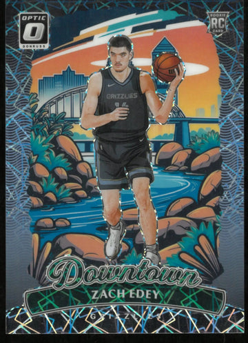 2024-25 Donruss Optic Basketball Zach EdeyeRC Rookie Downtown!