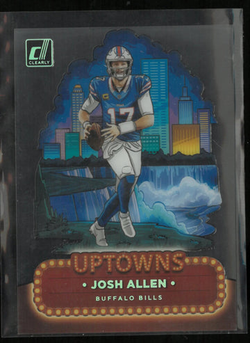 2024 Panini Clearly Donruss Josh Allen Uptowns