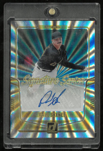 2024 Panini Donruss Silver Auto Paul Skenes