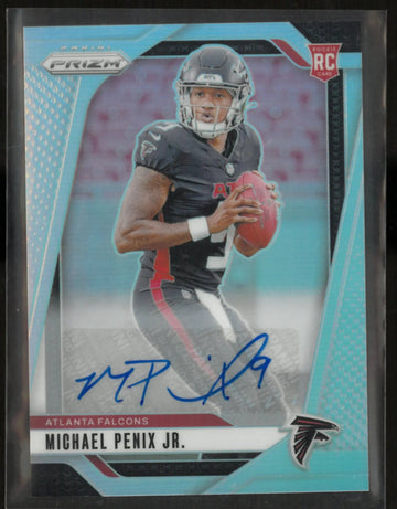 2024 Panini Prizm Football Michael Penix Jr. Autograph Rookie RC