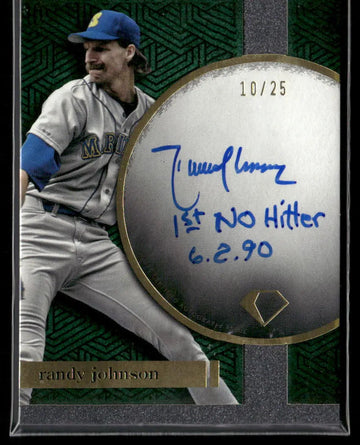 2024 Topps Diamond Icons Green Iconic First Inscription Auto Randy Johnson /25