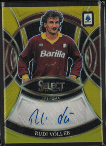 2025-26 Panini Select Serie A Autograph Rudi Voller Auto Gold /10