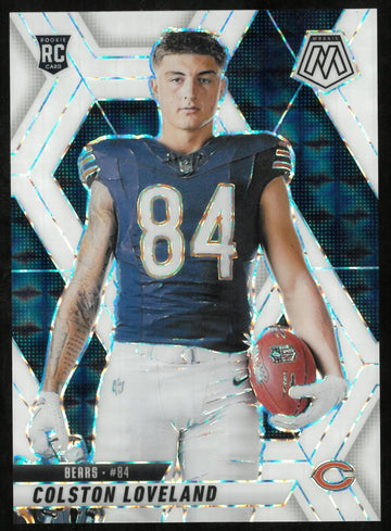 2025 Panini Mosaic Football Colston Loveland RC Rookie /25