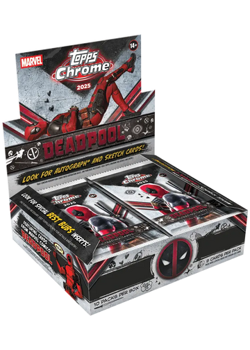 2025 Topps Deadpool Chrome Hobby Box