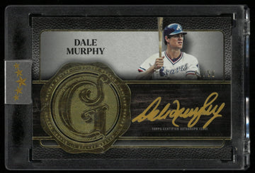 2025 Topps Five Star Golden Graphs Autograph Dale Murphy Auto /50