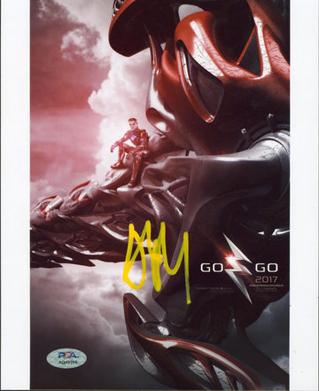 Dacre Montgomery Power Rangers Authentic Signed 8x10 Photo PSA/DNA #AQ49269