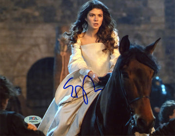 Emily Bader My Lady Jane Authentic Signed 8x10 Horizontal Photo PSA/DNA #AQ49279