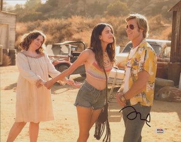 Margaret Qualley Once Upon a Time Hollywood Signed 11x14 Photo PSA/DNA #AQ49364