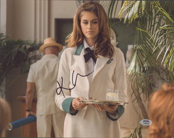 Kaia Gerber Palm Royale Authentic Signed 11x14 Horizontal Photo PSA/DNA #AQ49529