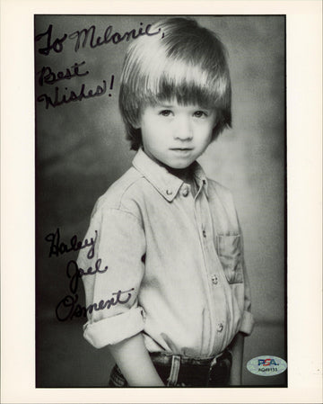 Haley Joel Osment Forrest Gump "Best Wishes!" Signed 8x10 Photo PSA/DNA #AQ49133