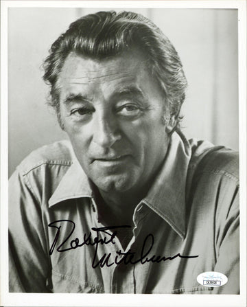 Robert Mitchum The Amsterdam Kills Authentic Signed 8x10 Photo JSA #CA36626