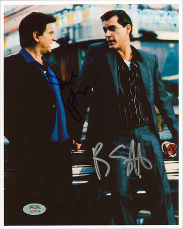 Joe Pesci & Ray Liotta Goodfellas Authentic Signed 8x10 Photo PSA/DNA #AQ49858