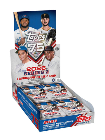 2026 Topps Baseball MLB Series 2 Hobby Box