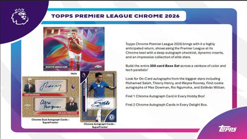 2026 Topps Chrome Premier League Soccer Delight Box