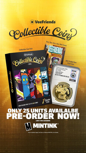 2026 VeeFriends Collectible Coins Hobby Box (PRE ORDER)