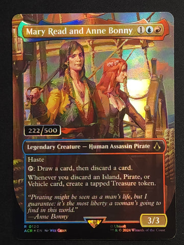 Mary Read and Anne Bonny (Serial Numbered 222/500)