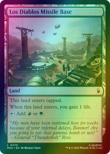 Los Diablos Missile Base [270] [Marvel Super Heroes] [Foil]