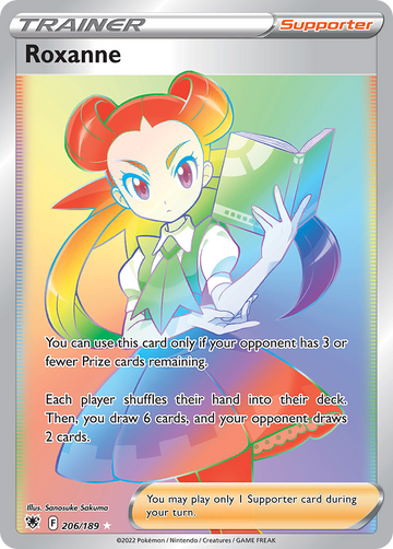 Roxanne 206 189 Astral Radiance Holofoil