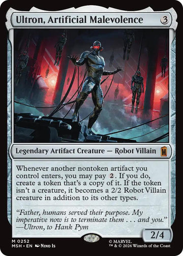 Ultron, Artificial Malevolence [252] [Marvel Super Heroes] [Non-Foil]